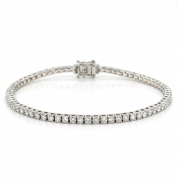 Lab-grown Diamond Tennis Bracelet